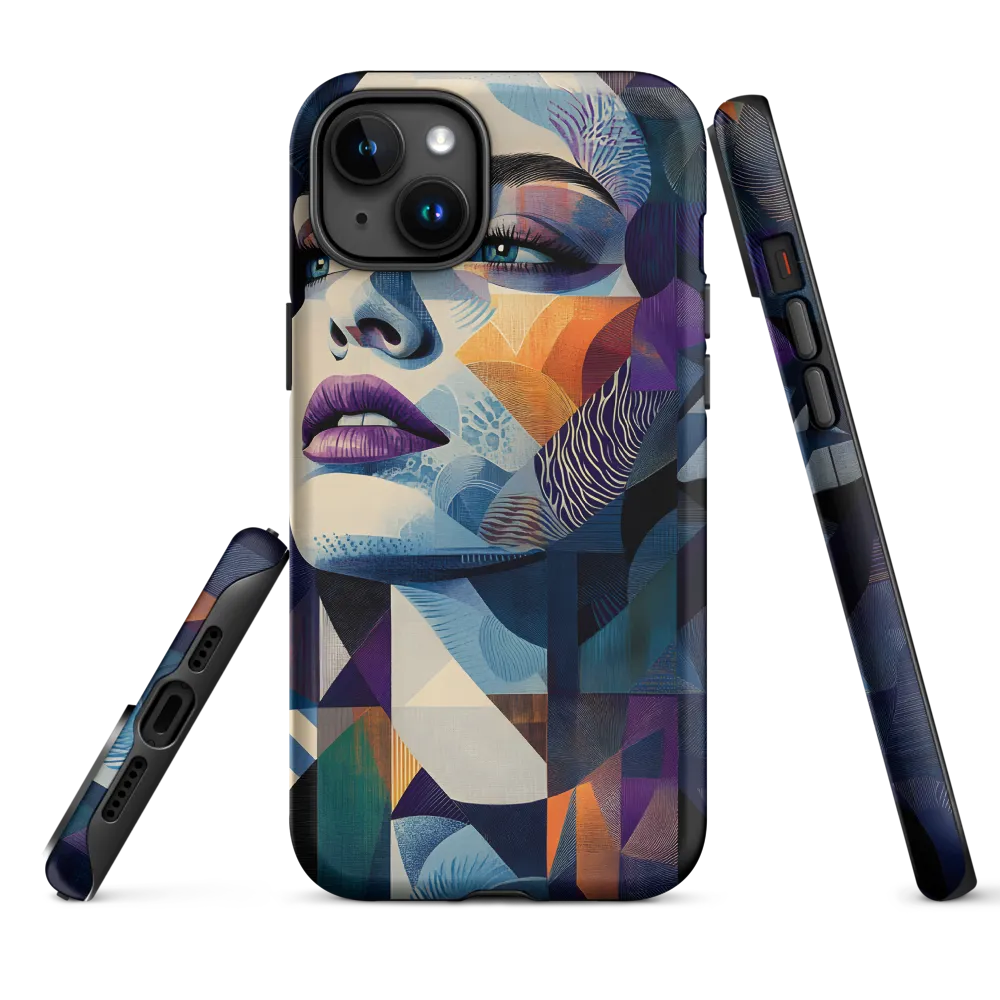 Fragmented Mystery: A Modern Portrait