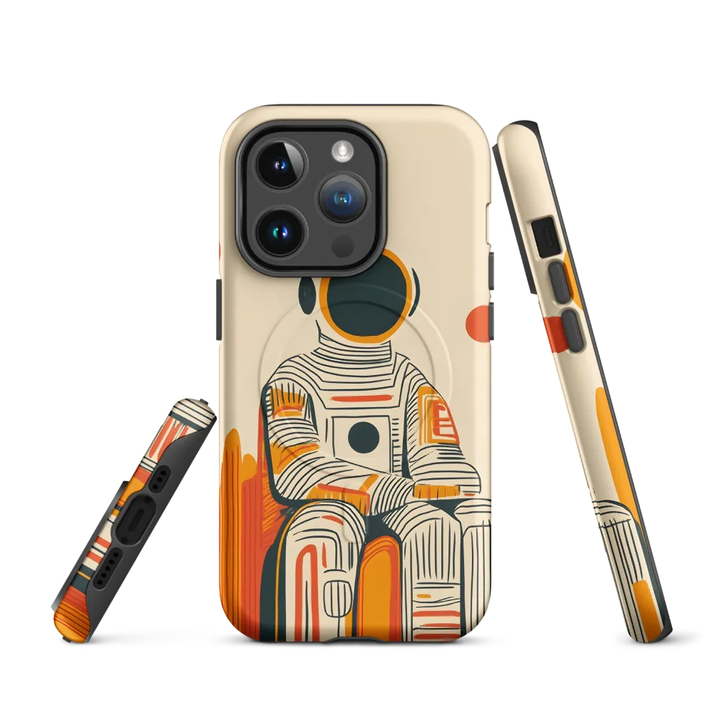 Contemplation of the Stars | Phone Case |  14 Pro | MagSafe® Tough Case | Matte