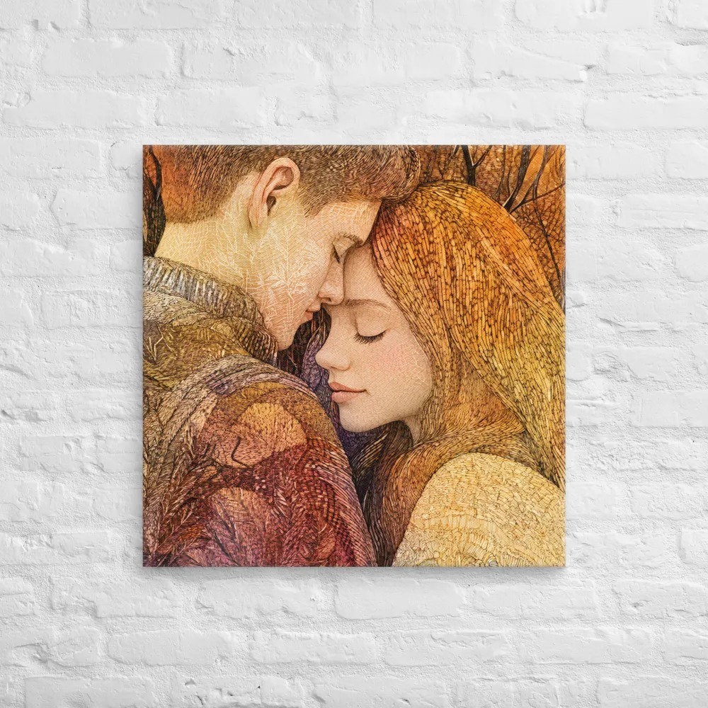 Embrace of Autumn | Canvas | 28″×28″