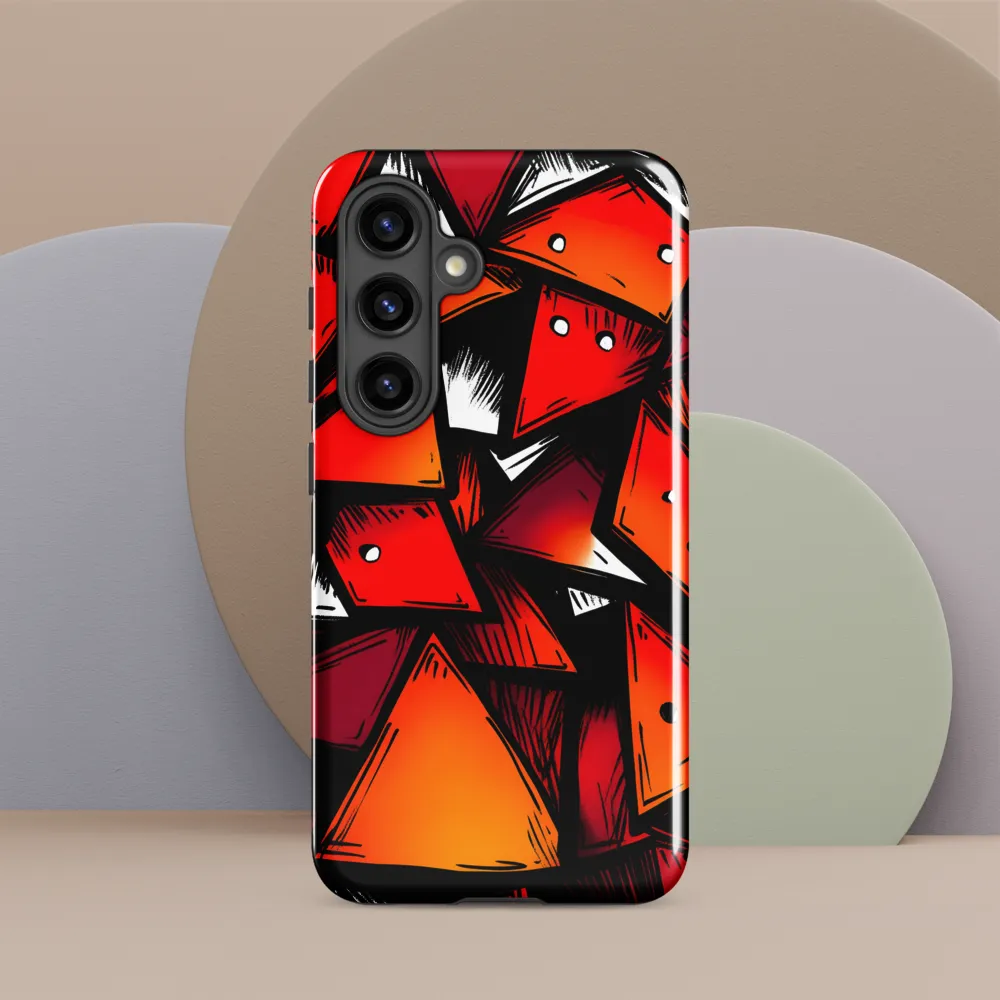 Dynamic Geometry of Red and Orange