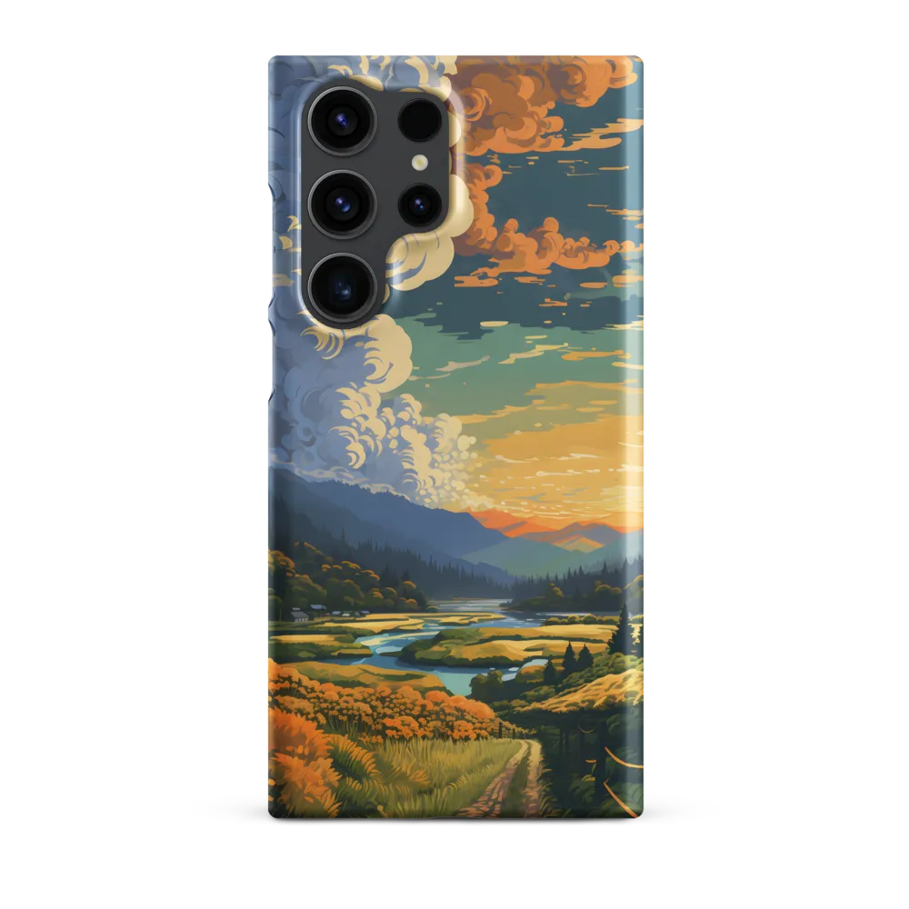 Tranquil Valley at Dusk