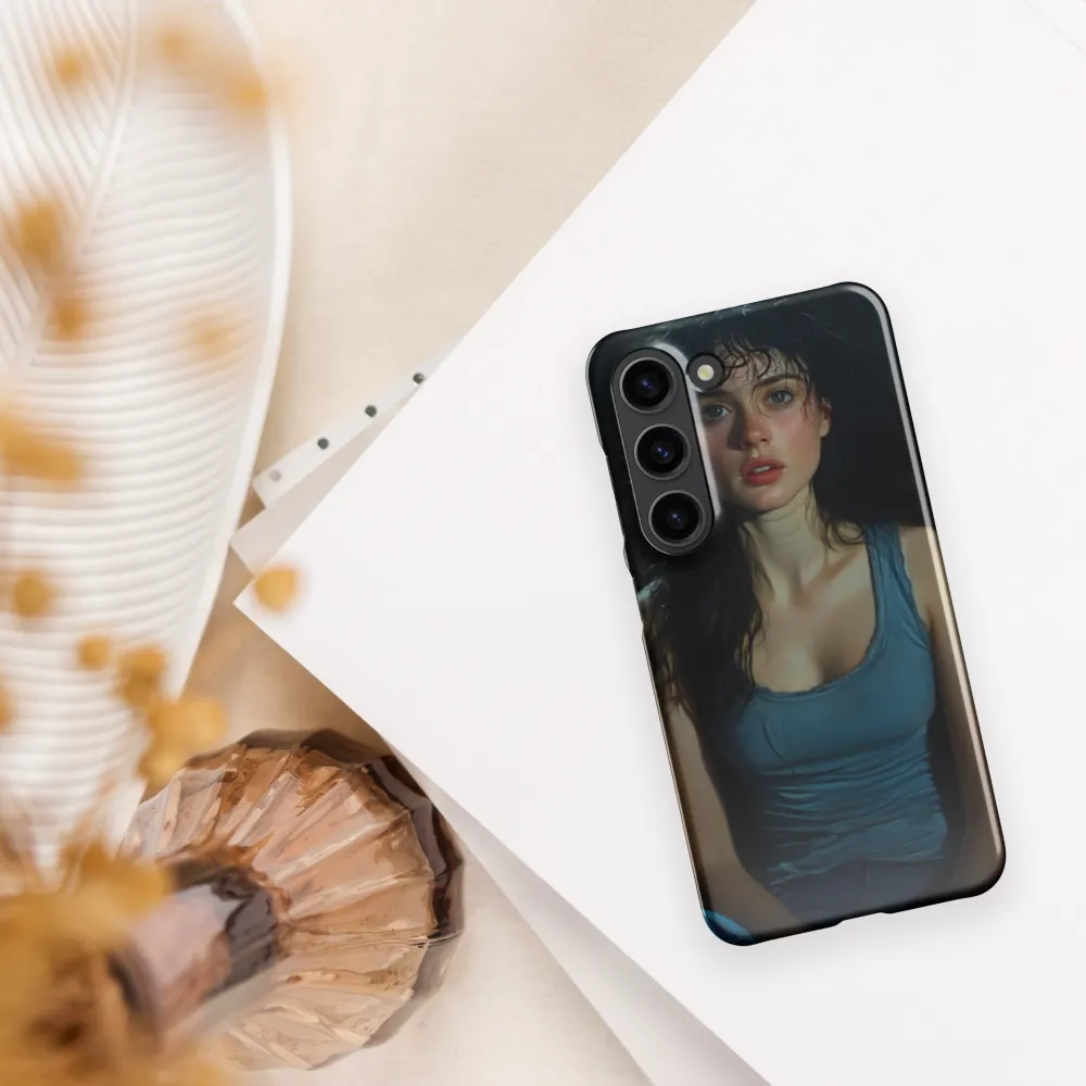 Silent Intensity | Phone Case |  S23 | Snap Case | Glossy