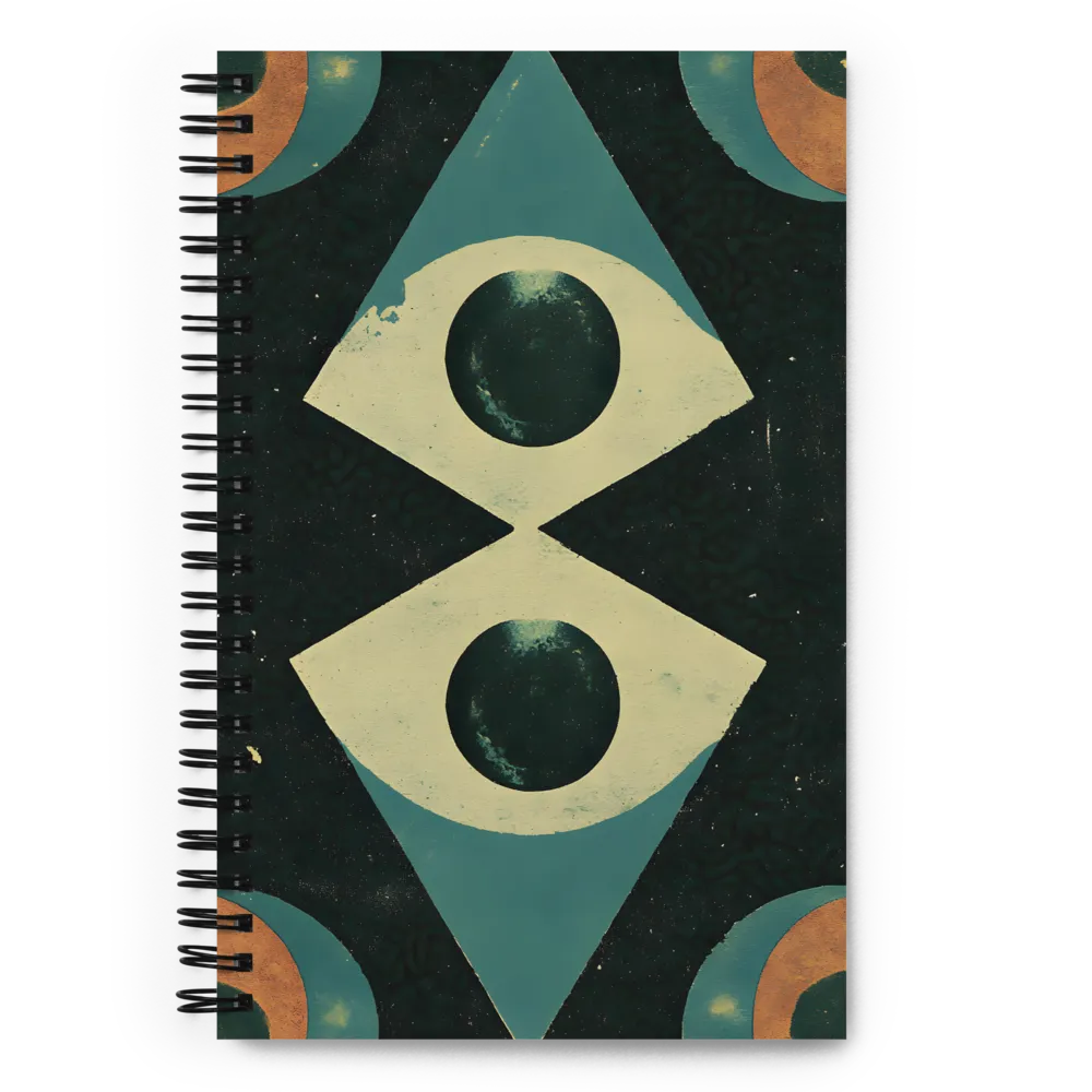 Symphony of Shapes | Spiral Notebook