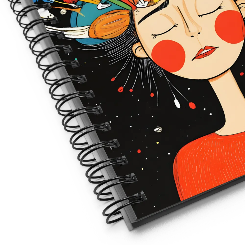 Whimsical Feast of Imagination | Spiral Notebook