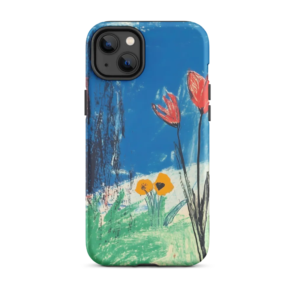 Joyful Blossoms in Blue