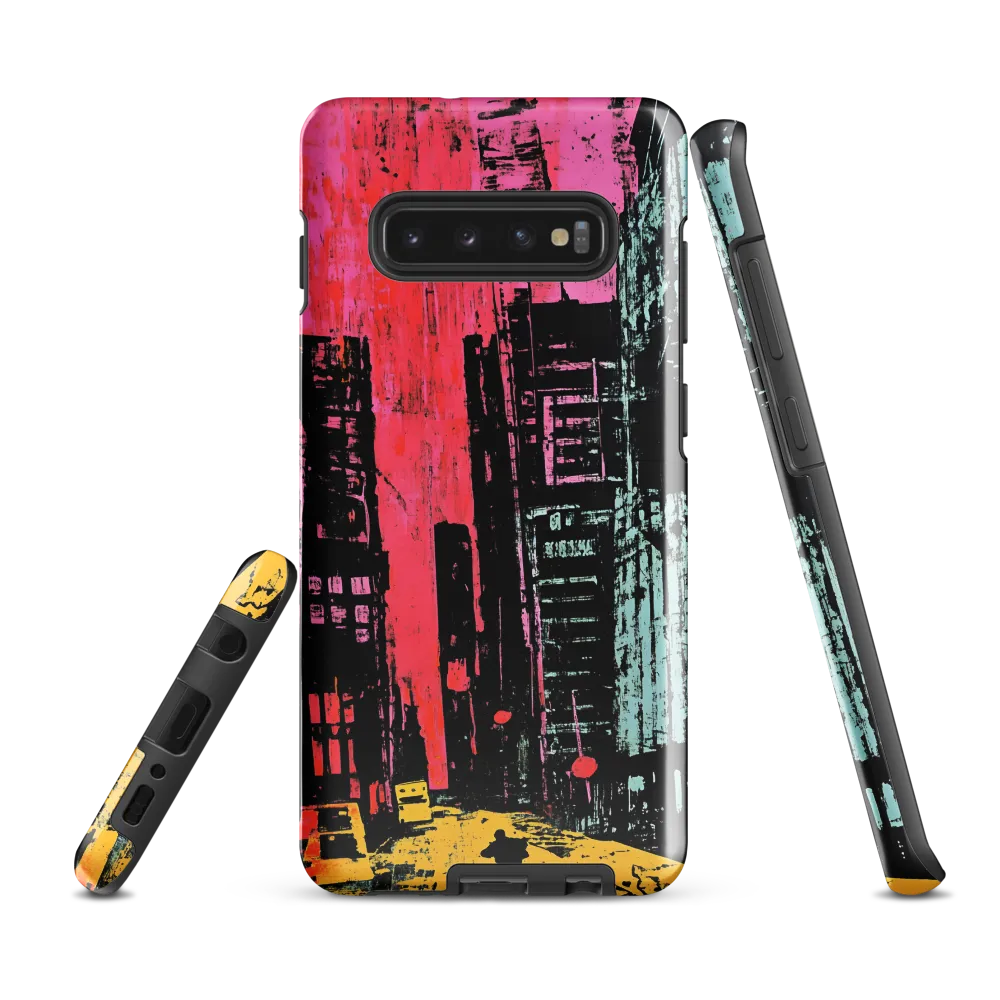 Vibrant Urban Dreams | Phone Case |  S10 Plus | Tough Case | Glossy