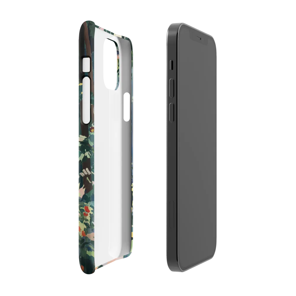 Flight of Light: A Serene Forest | Phone Case |  12 Pro | Snap Case | Glossy