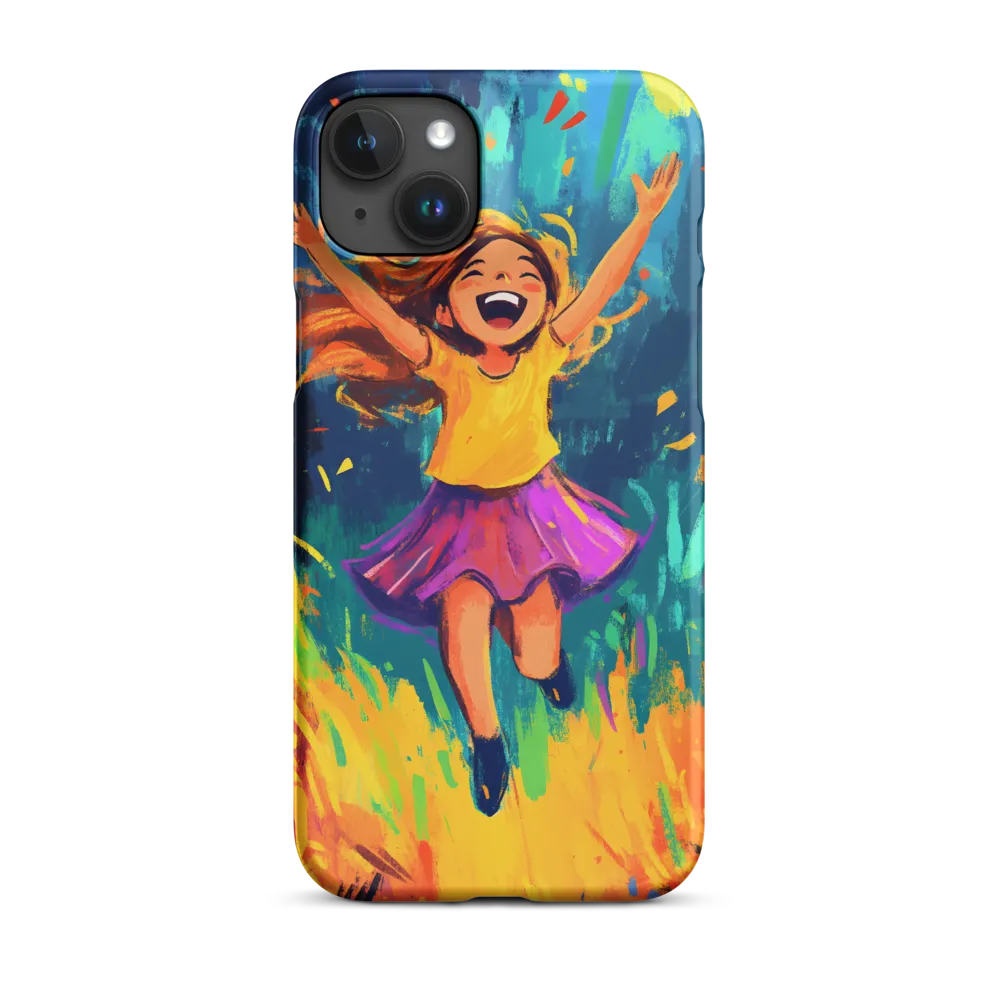 Joyful Escape into Nature | Phone Case |  15 Plus | Snap Case | Matte