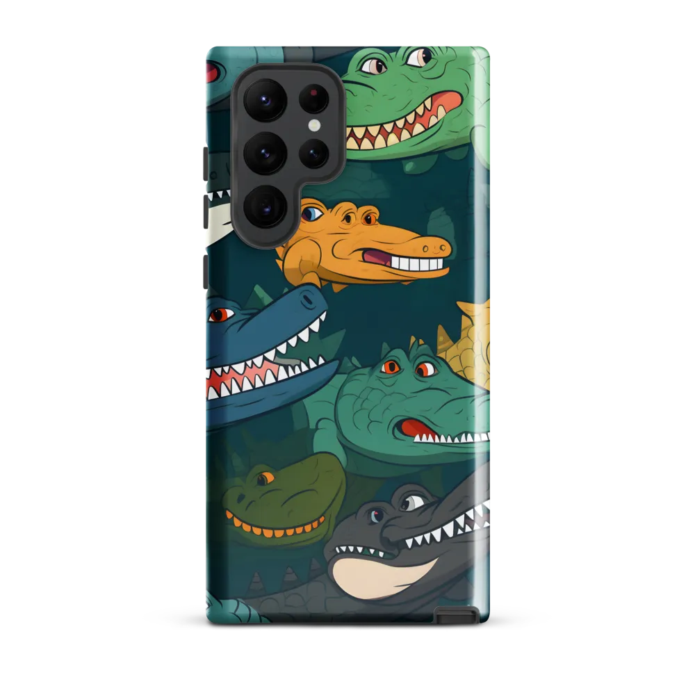 Cheerful Crocodilian Parade