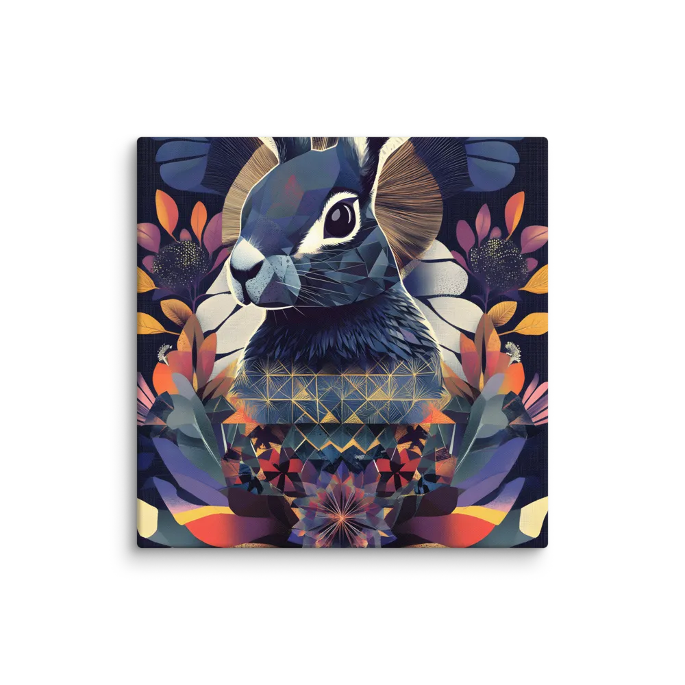 Ethereal Bunny: A Geometric Wonderland