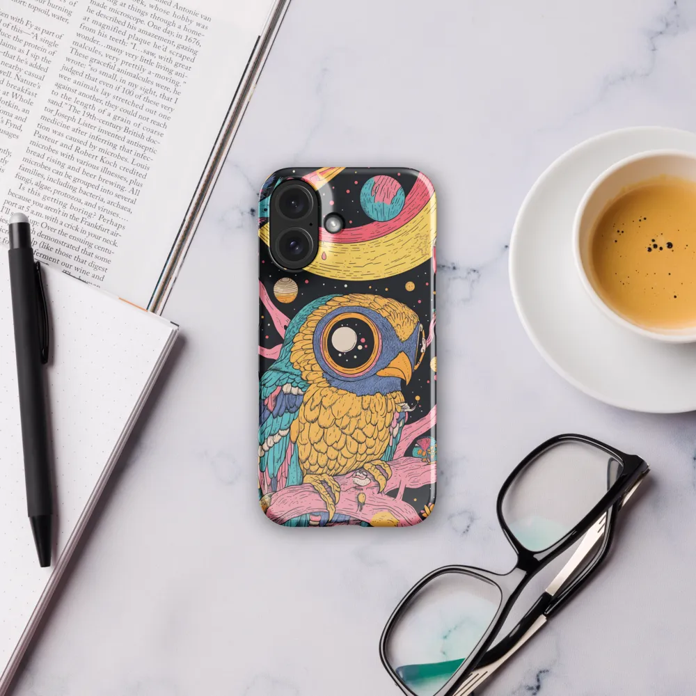 Whimsical Cosmic Owl | Phone Case |  16 | Snap Case | Glossy