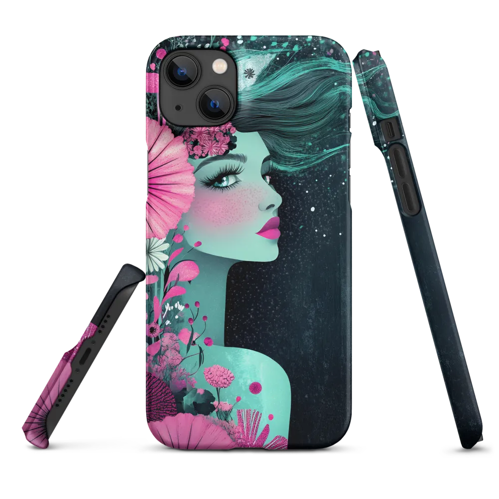 Floral Harmony: Portrait of Serenity