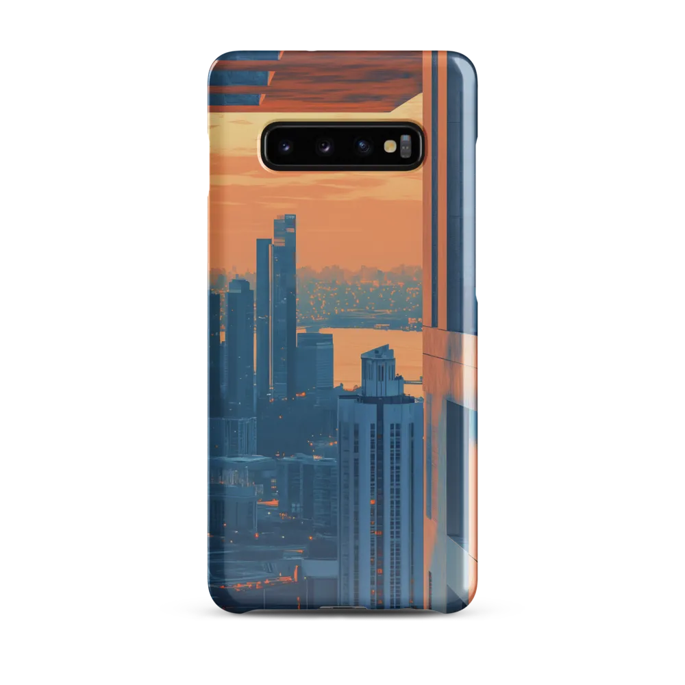 Urban Serenity: A Digital Perspective | Phone Case |  S10 Plus | Snap Case | Glossy