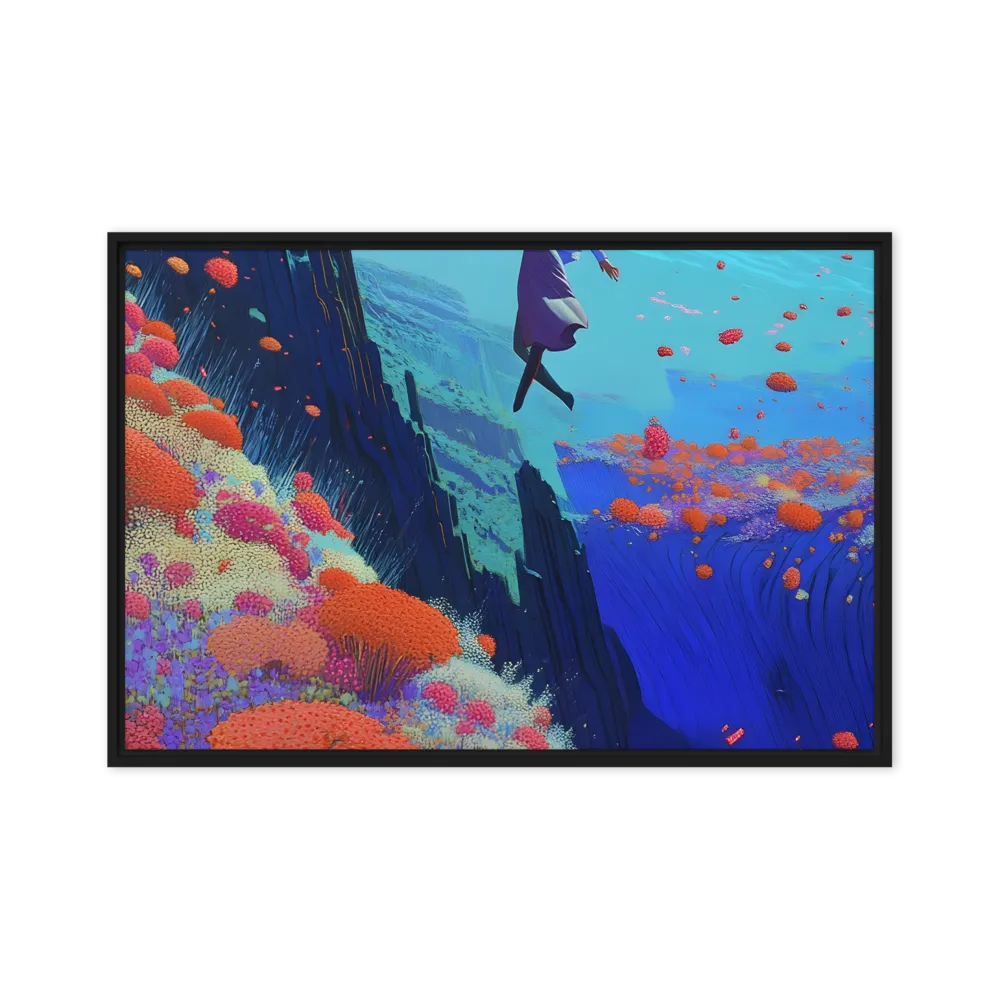 Whispers of Freedom | Canvas with Black Frame | 24″×36″
