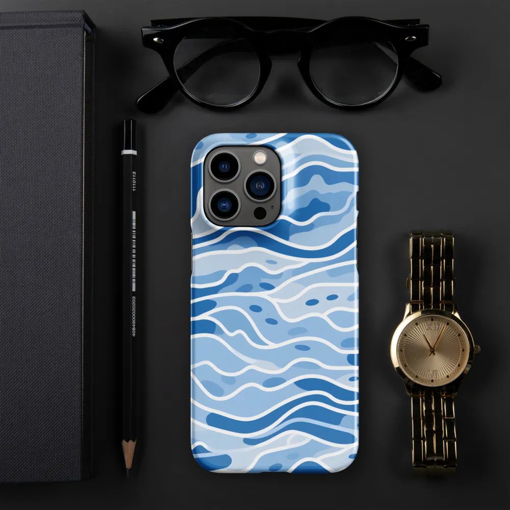 Fluid Harmony | Phone Case |  14 Pro Max | Snap Case | Glossy