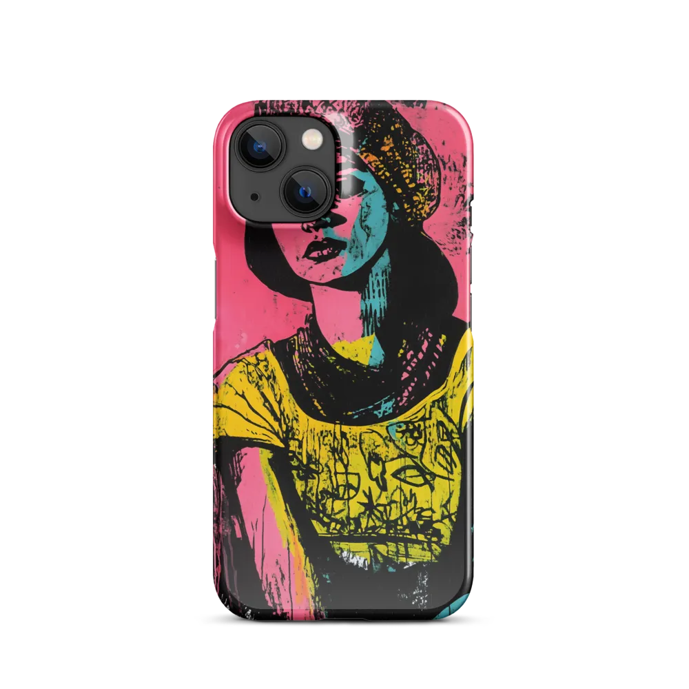 Urban Elegance: A Graffiti Portrait