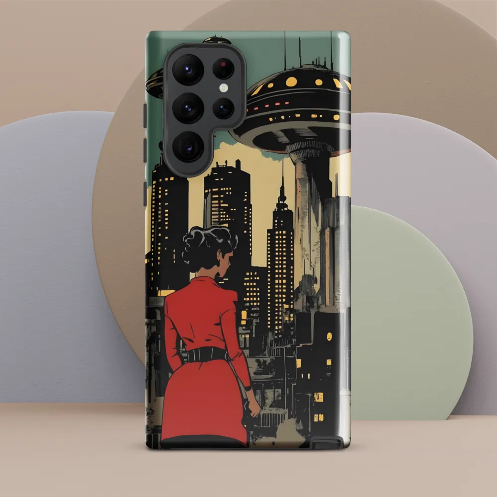 Envisioning Tomorrow: A Retro Futuristic Landscape