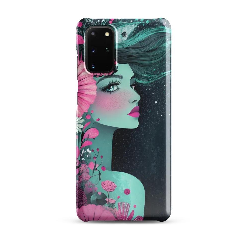 Floral Harmony: Portrait of Serenity