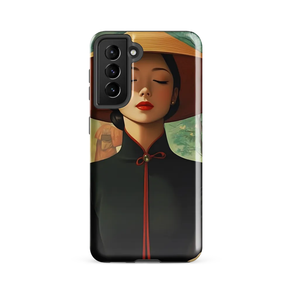 Elegance in Tranquility | Phone Case |  S21 FE | Tough Case | Glossy