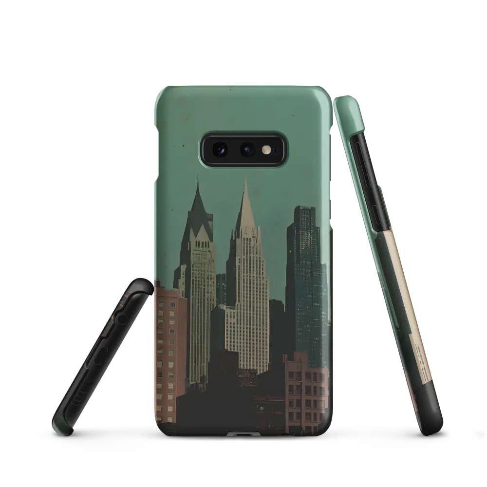 Urban Nostalgia: A Retro Cityscape