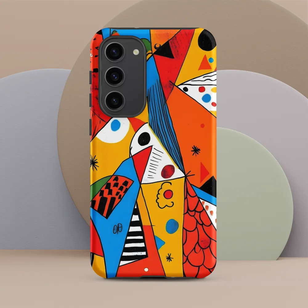 Geometric Playground: A Colorful Journey Through Abstract Landscapes