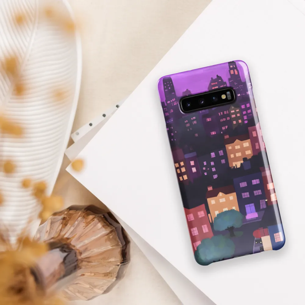 Serene City Nights | Phone Case |  S10 Plus | Snap Case | Glossy