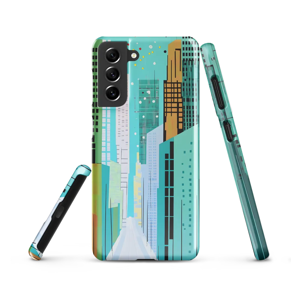 Urban Symphony in Turquoise