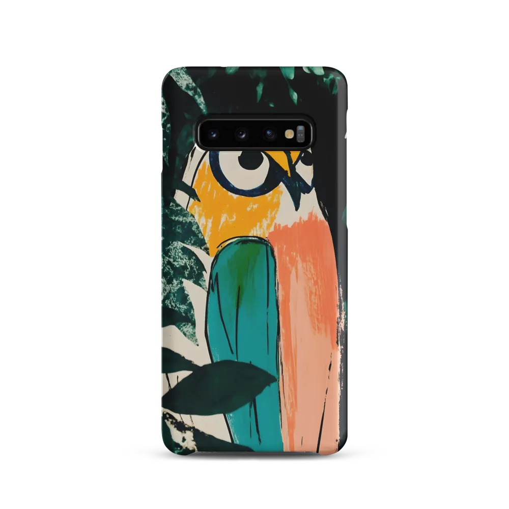 Camouflaged Majesty: The Abstract Owl