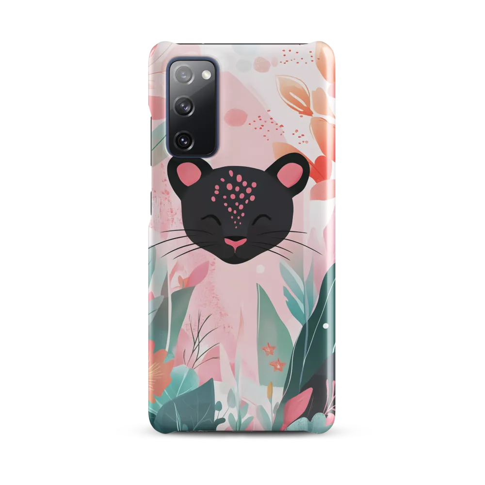Whimsical Panther in Bloom