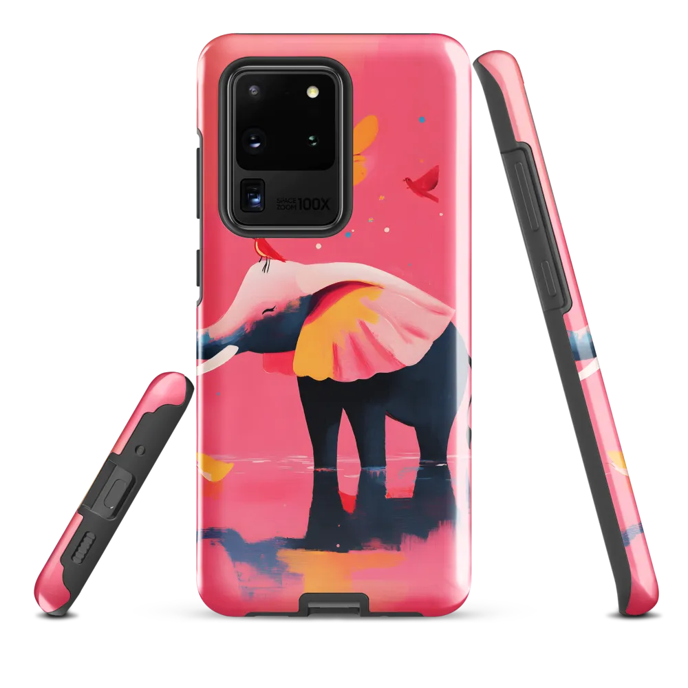 Whimsical Serenity: The Playful Elephant