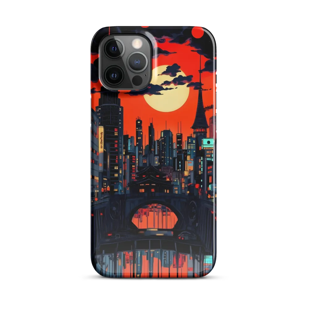 Nightfall in a Neon City