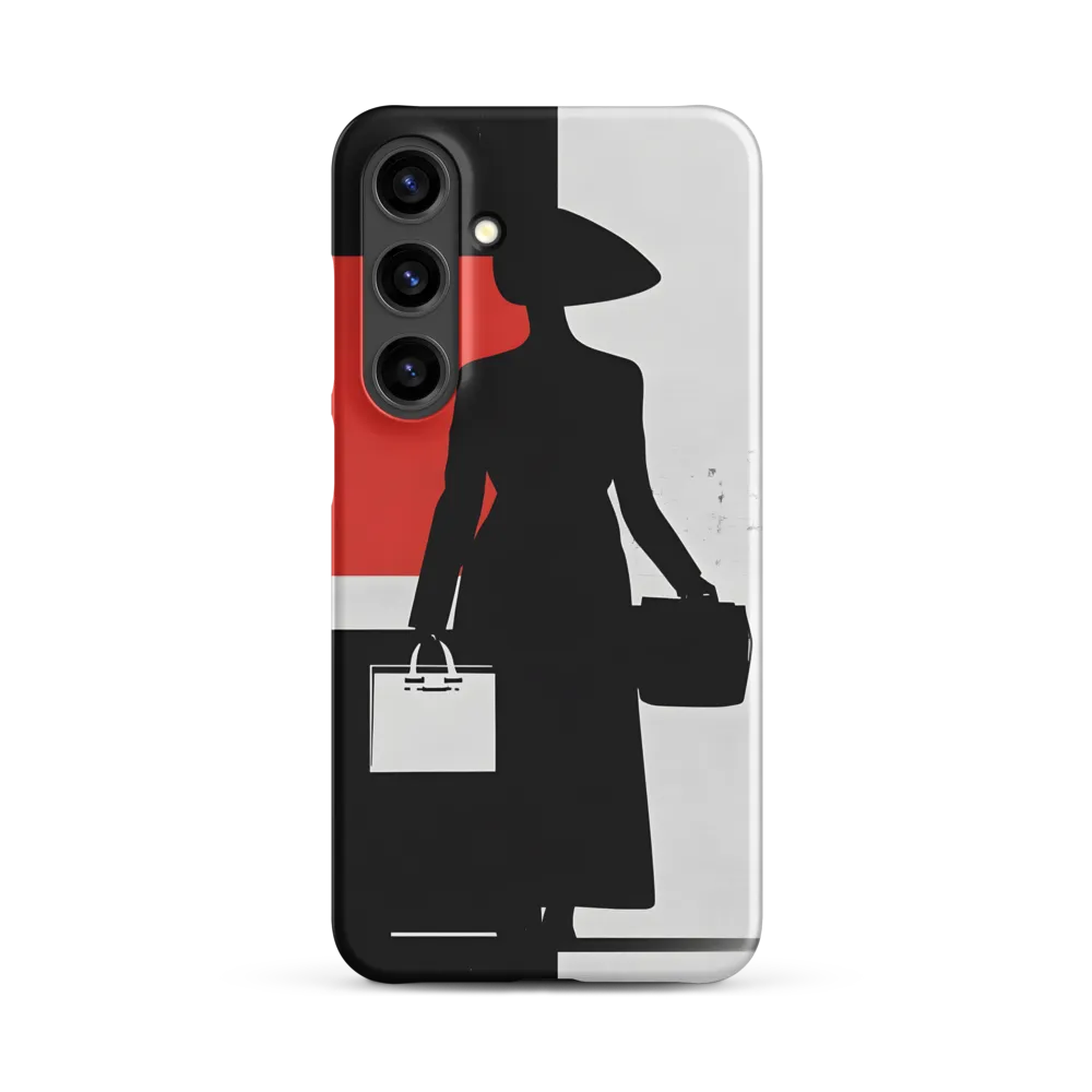 Silhouette of Elegance | Phone Case |  S24 Plus | Snap Case | Matte