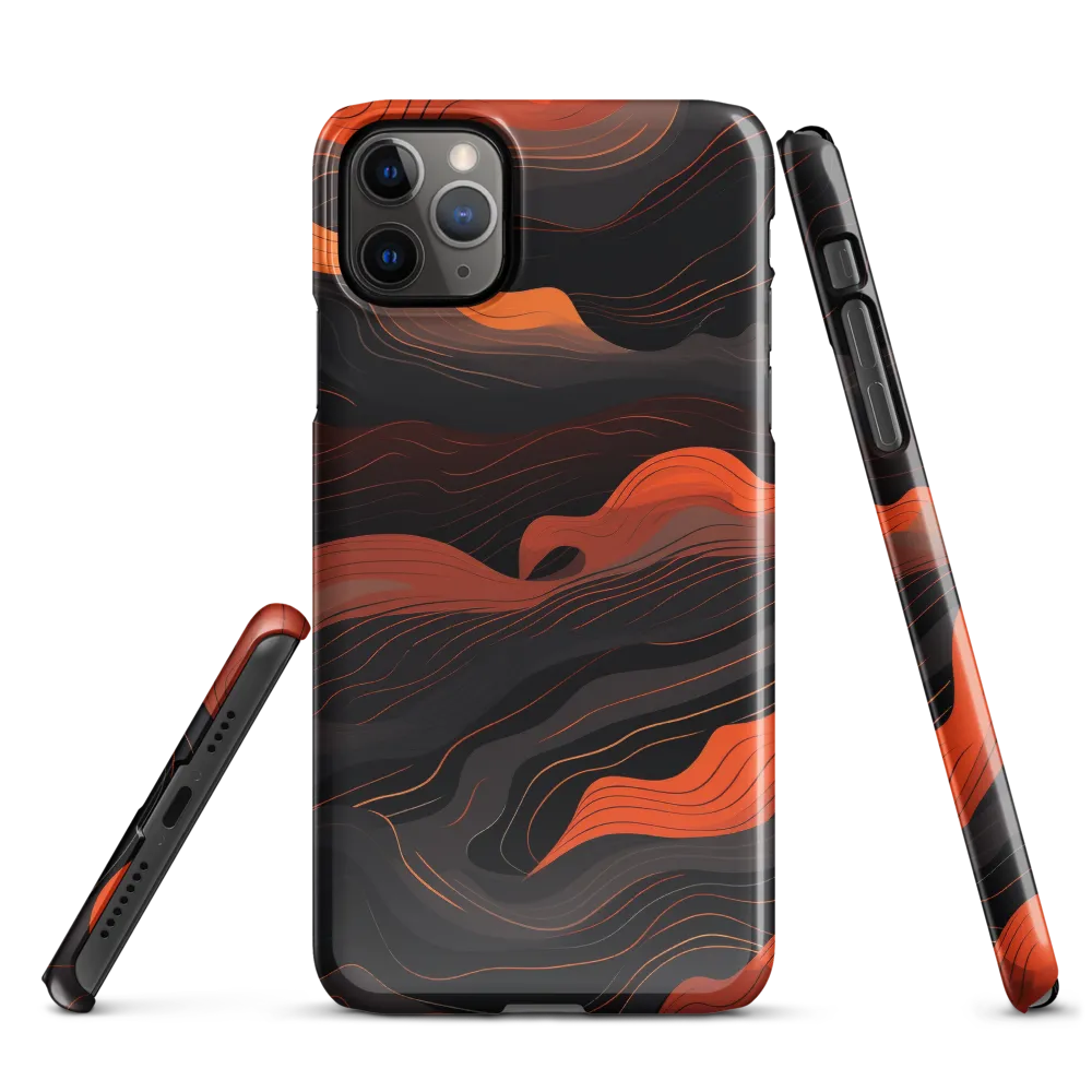 Dynamic Waves of Color | Phone Case |  11 Pro Max | Snap Case | Glossy