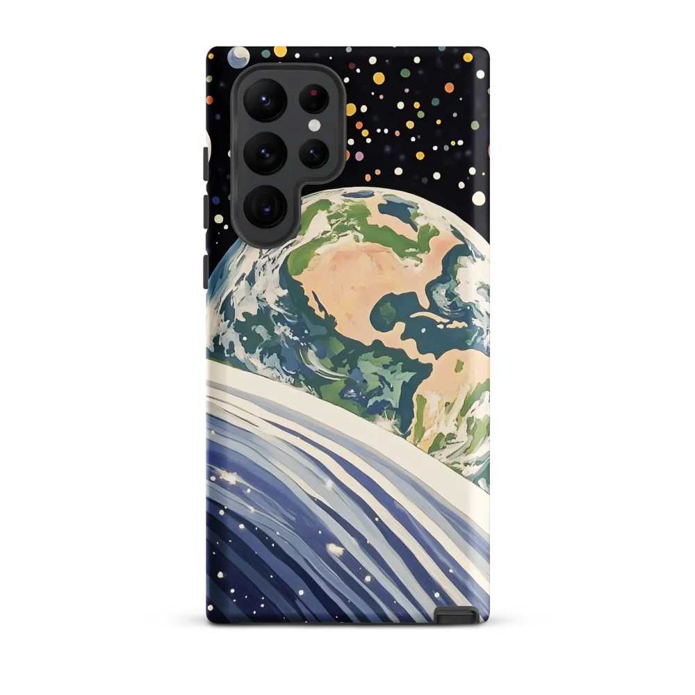 Celestial View: A Surreal Journey Through Space