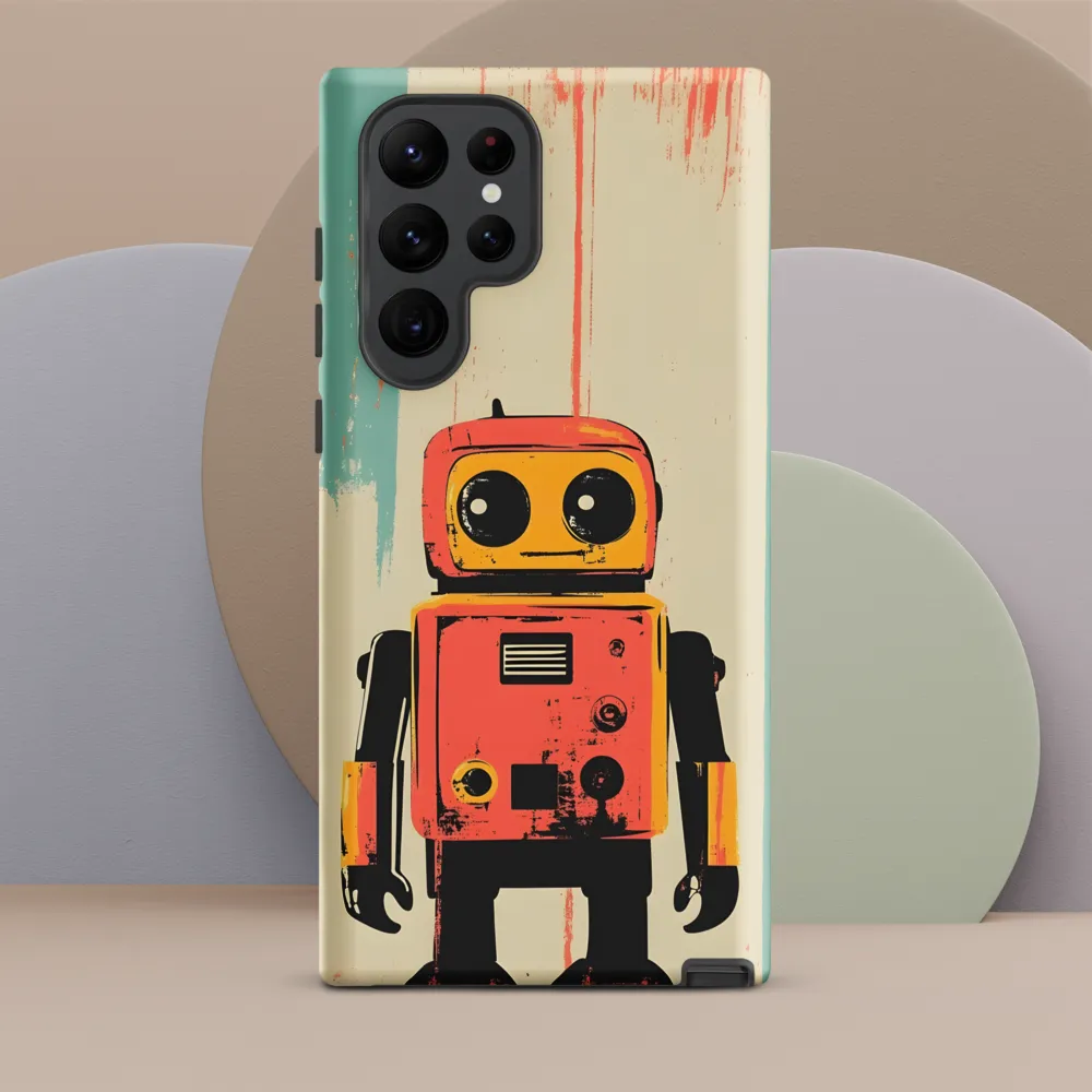 Retro Robot Charm