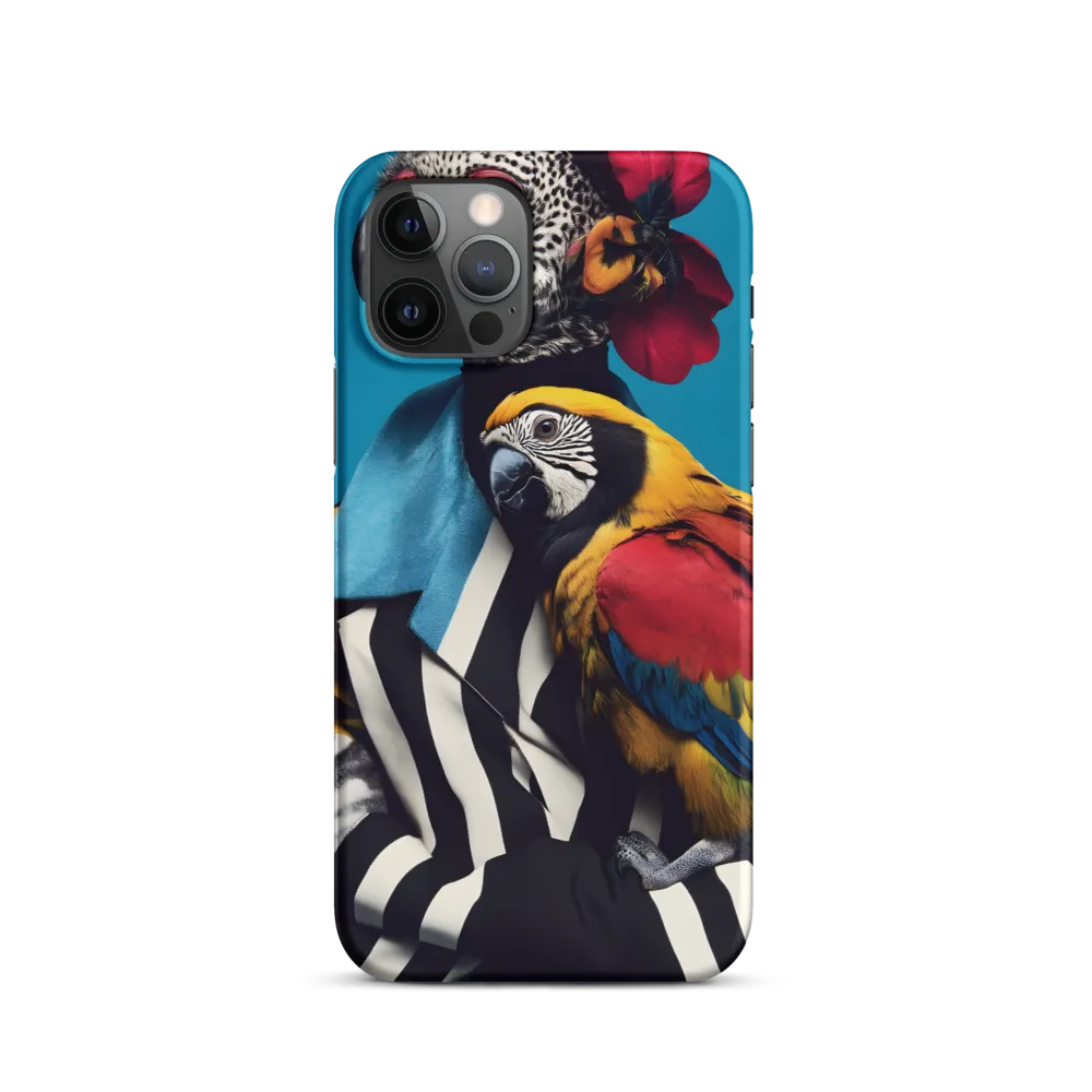 Vibrant Fusion of Flora and Fauna