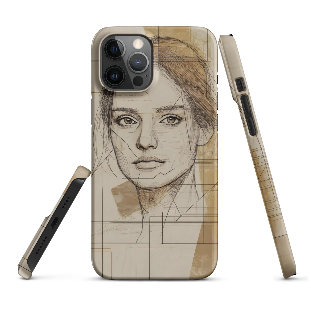 Geometric Elegance: A Modern Portrait