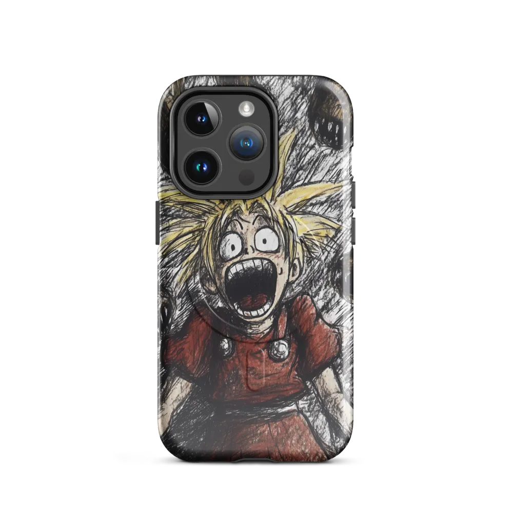 Chased by Shadows | Phone Case |  14 Pro | MagSafe® Tough Case | Glossy