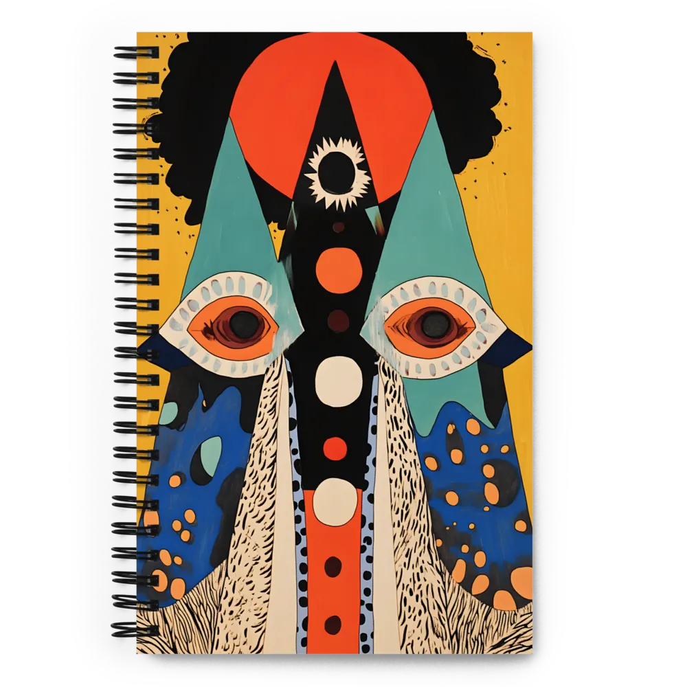 Visages of Vibrancy | Spiral Notebook