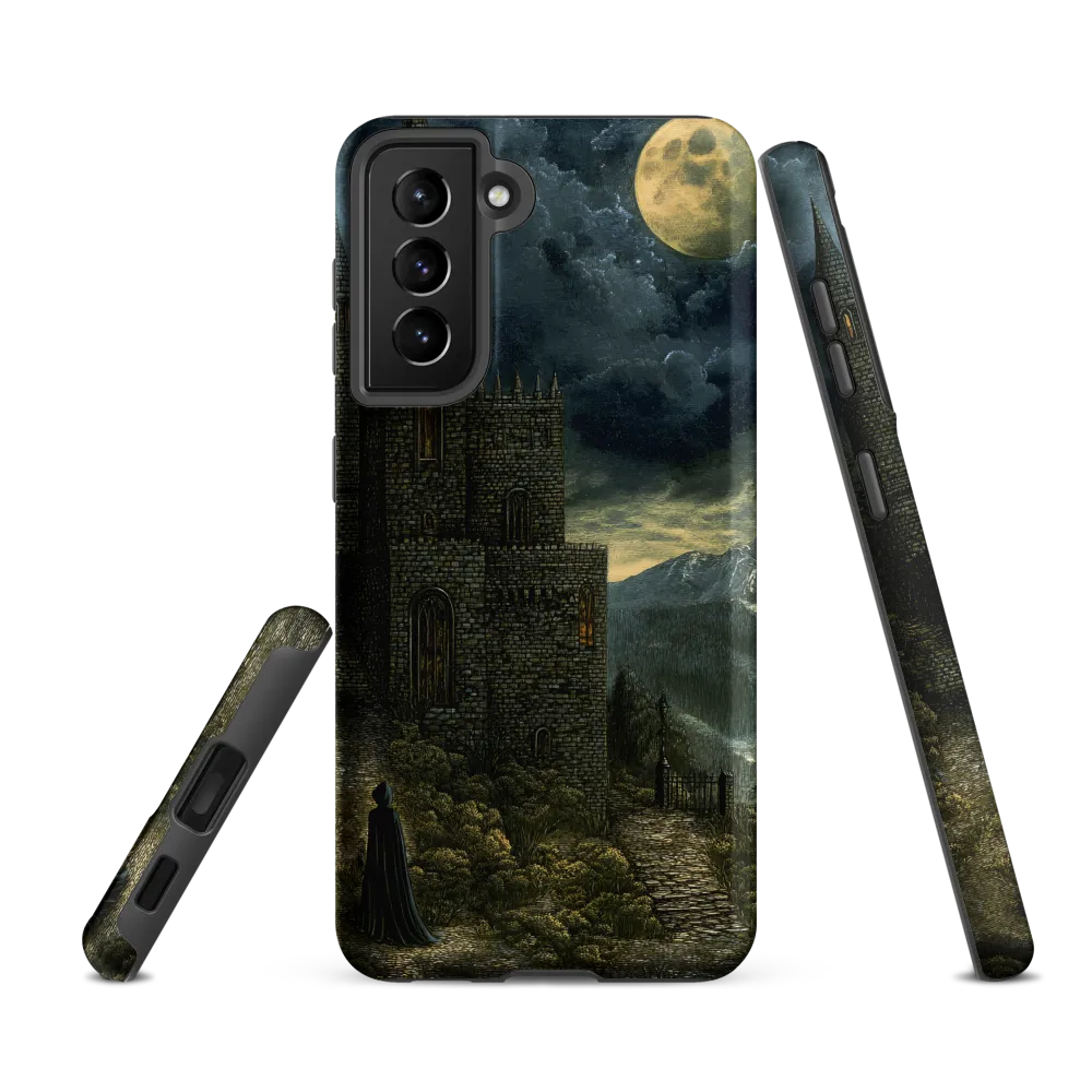 Whispers of the Moonlit Castle | Phone Case |  S21 FE | Tough Case | Matte