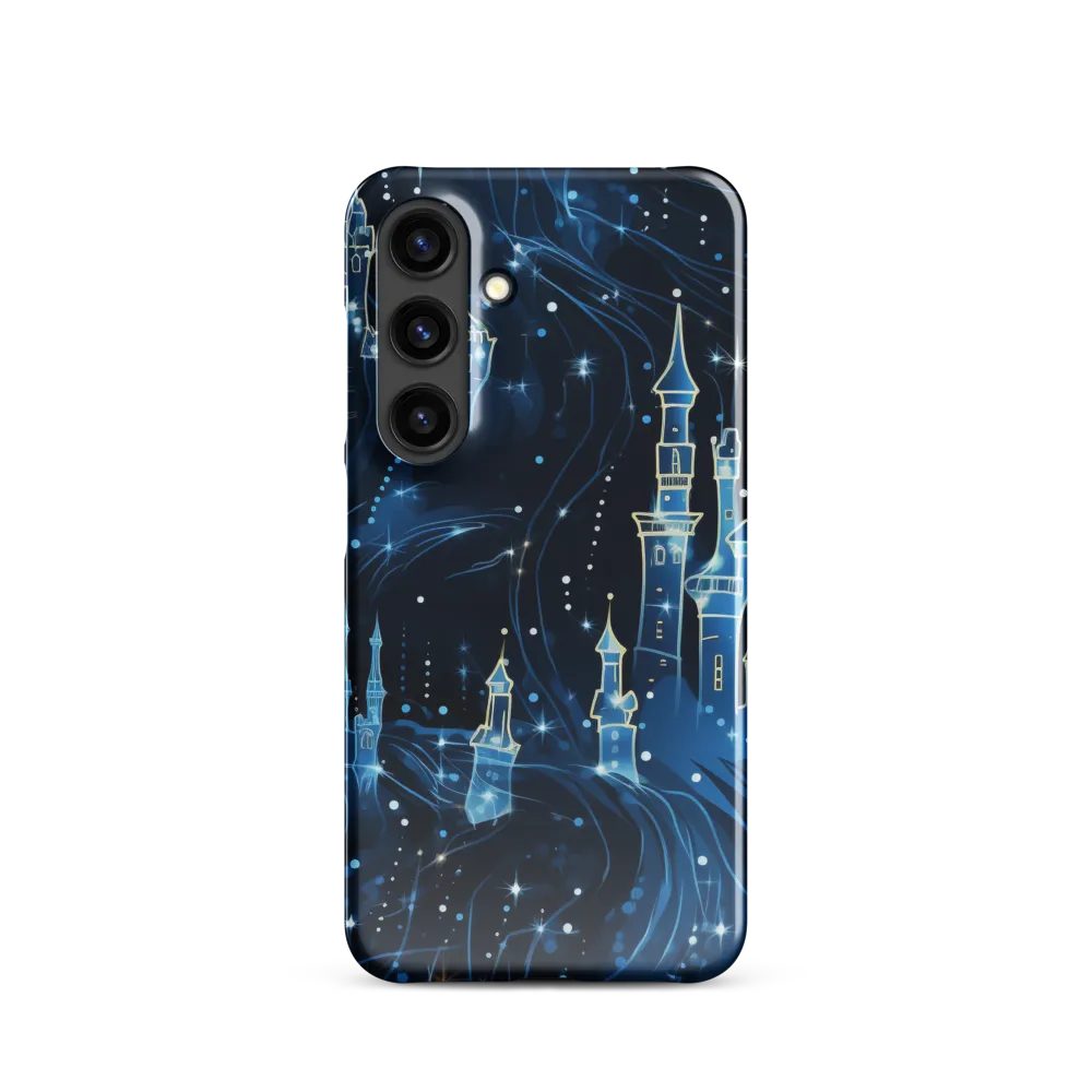 Dreamy Castles in a Starry Sky | Phone Case |  S24 | Snap Case | Glossy