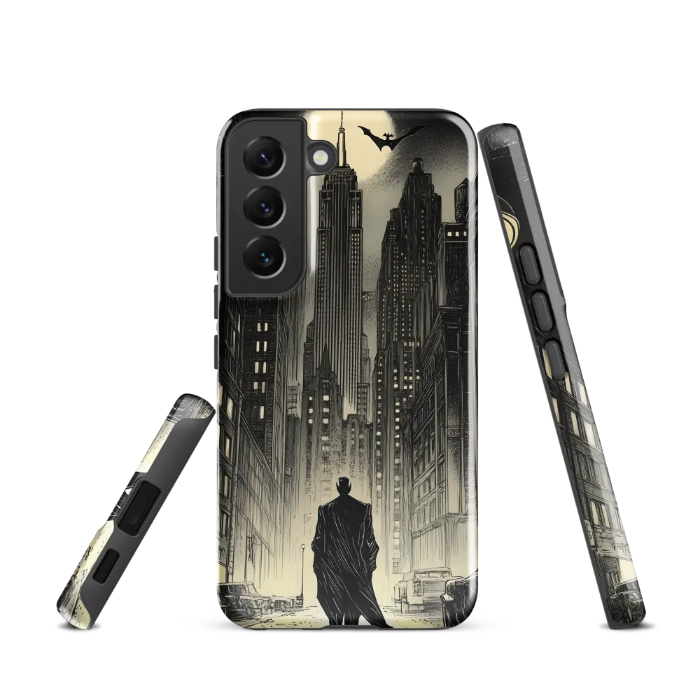 Shadows of the Gotham Night | Phone Case |  S22 | Tough Case | Glossy