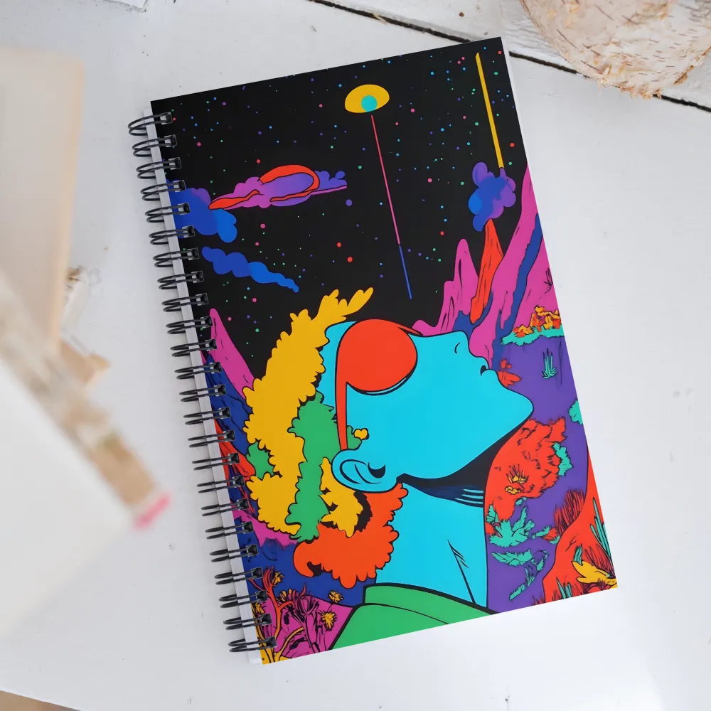 Cosmic Curiosity | Spiral Notebook