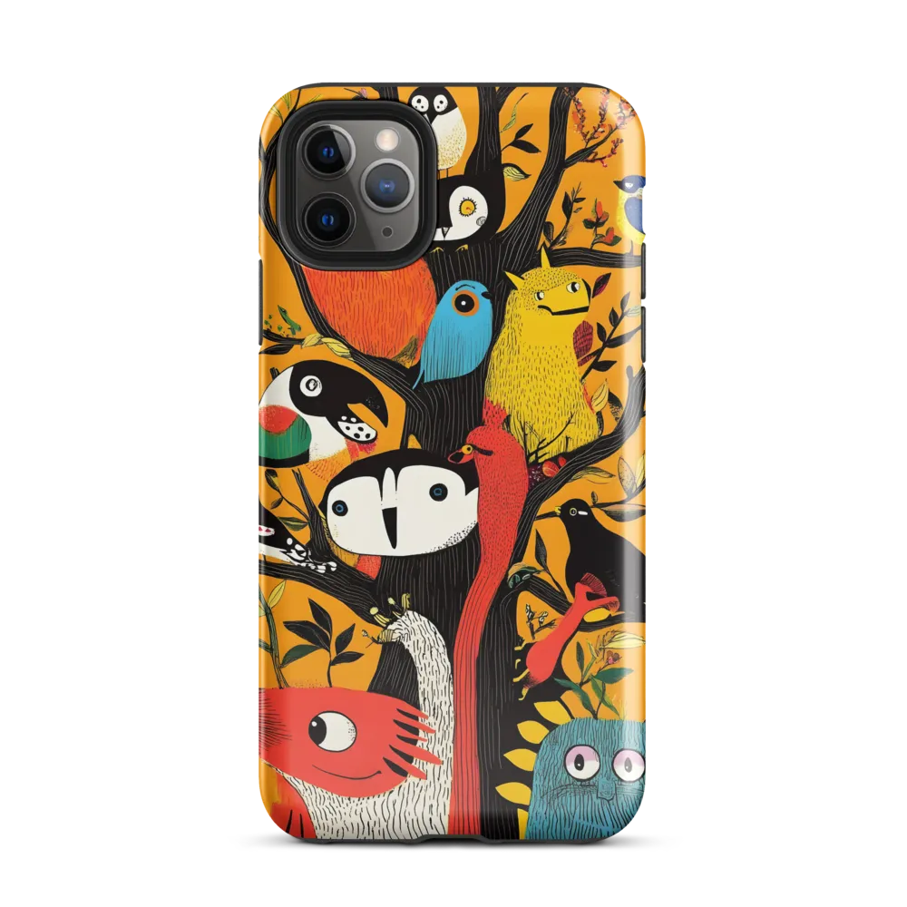 Whimsical Woodland Creatures | Phone Case |  11 Pro Max | Tough Case | Glossy