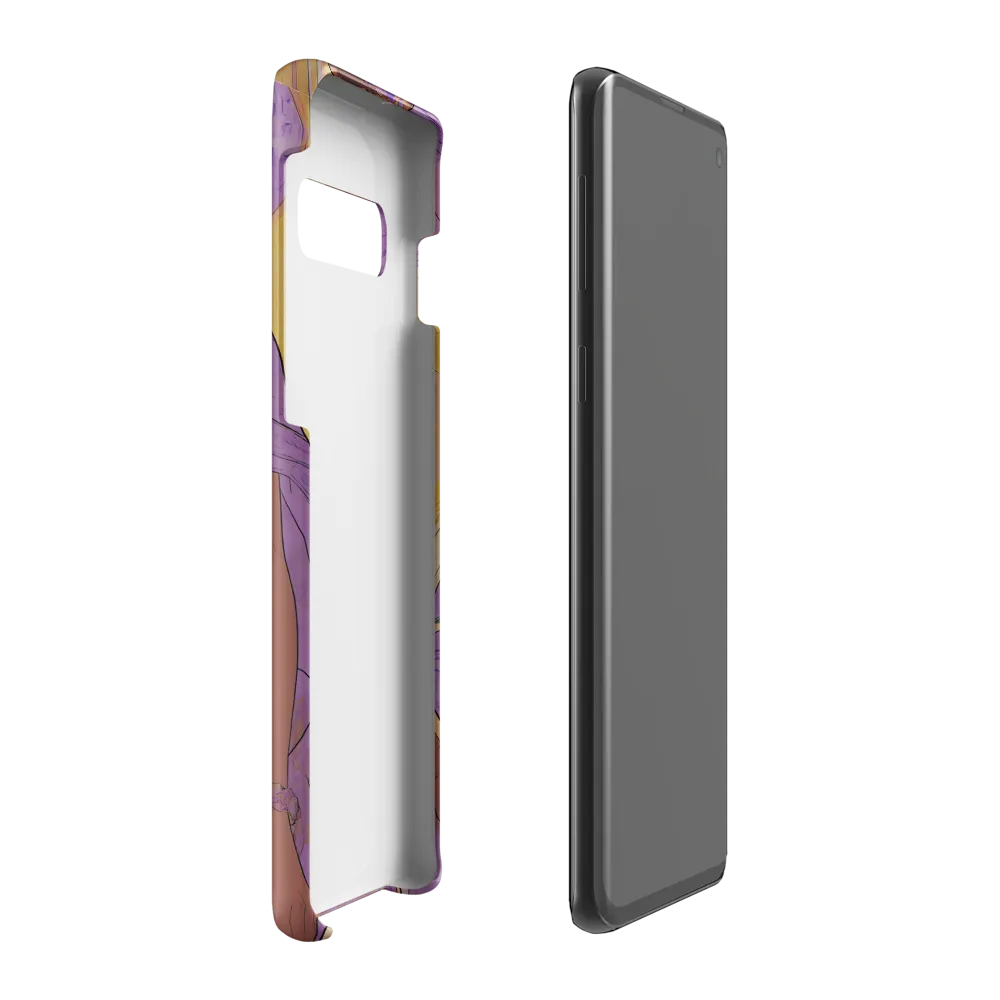 Elegance in Floral Harmony | Phone Case |  S10 Plus | Snap Case | Matte