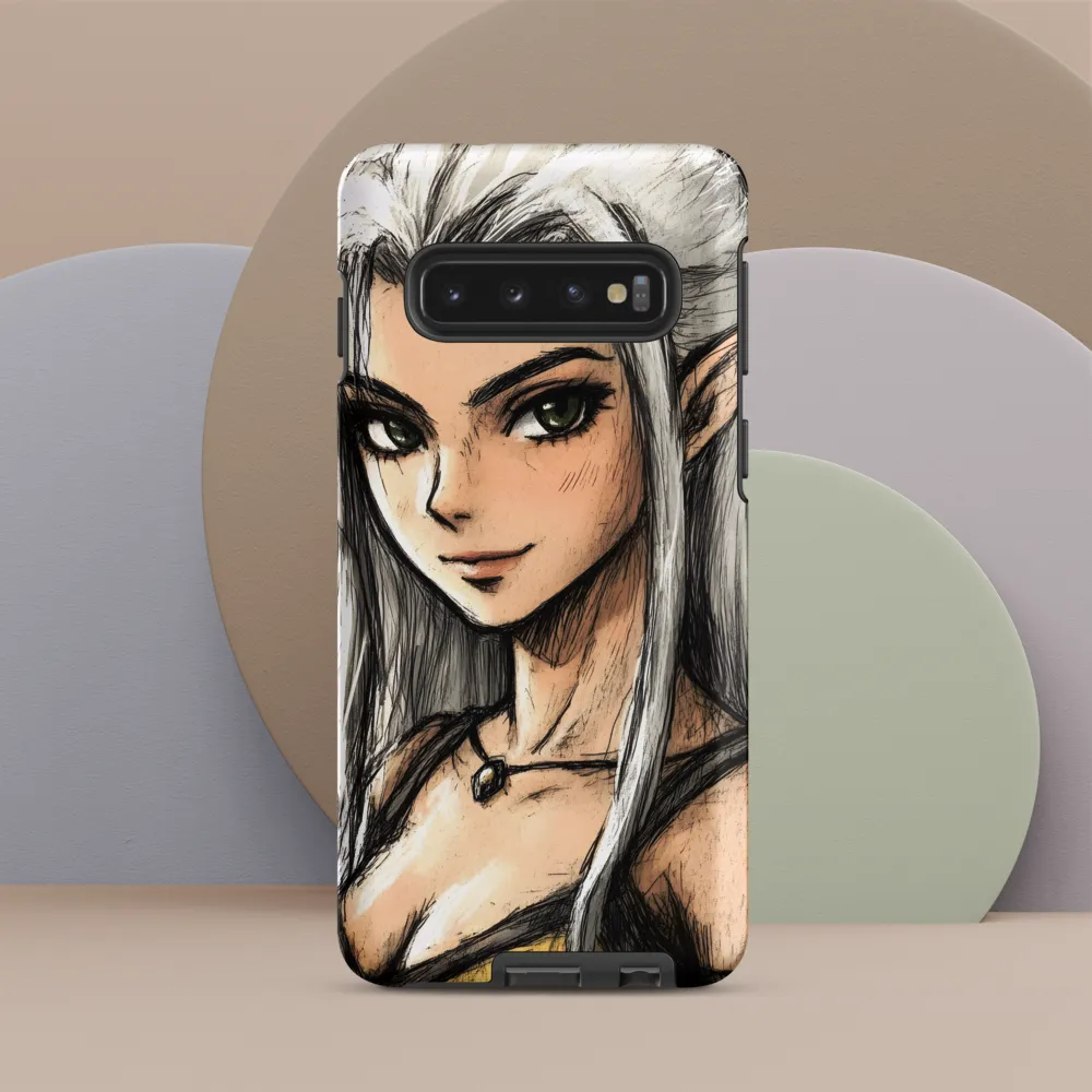 Ethereal Elegance: The Elf's Portrait