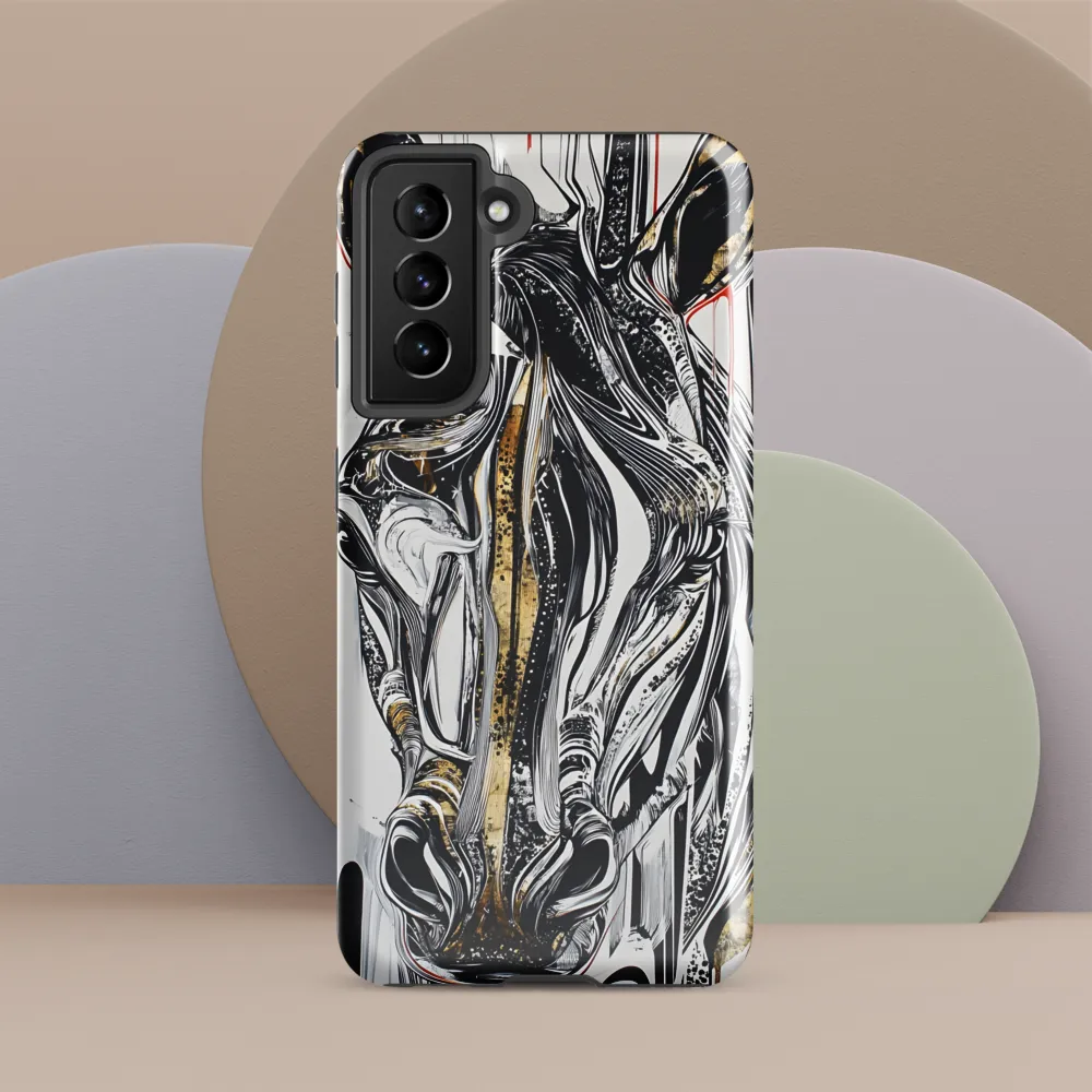Ethereal Majesty: The Abstract Zebra