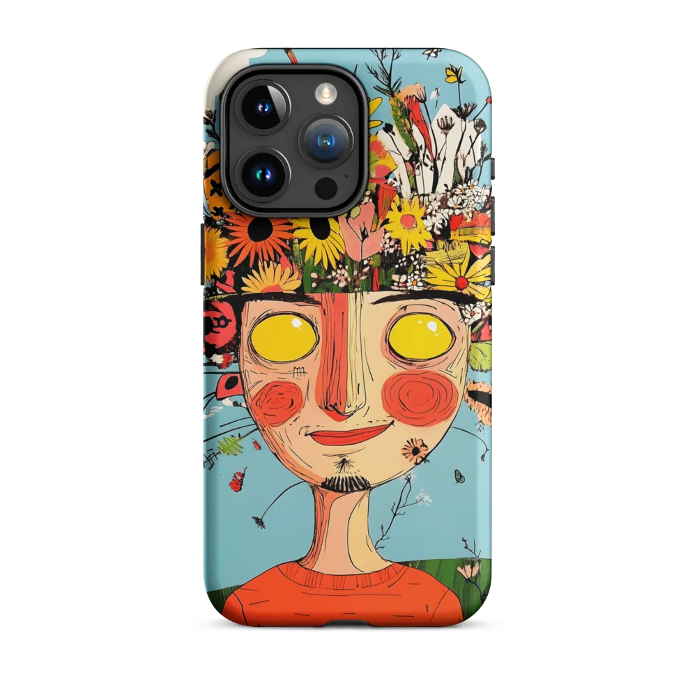 Whimsical Bloom | Phone Case |  15 Pro Max | Tough Case | Matte