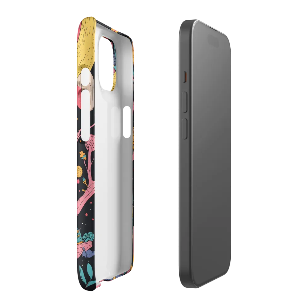Whimsical Cosmic Owl | Phone Case |  15 | Snap Case | Matte