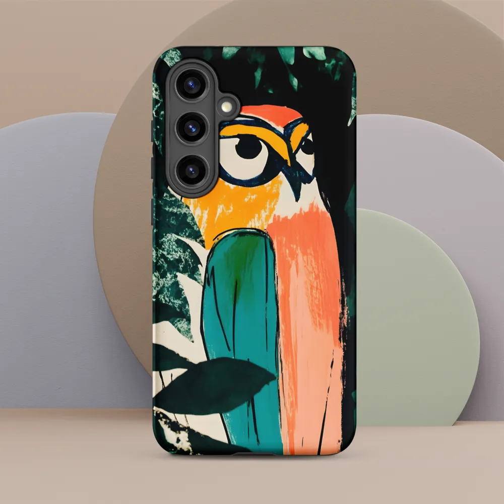 Camouflaged Majesty: The Abstract Owl